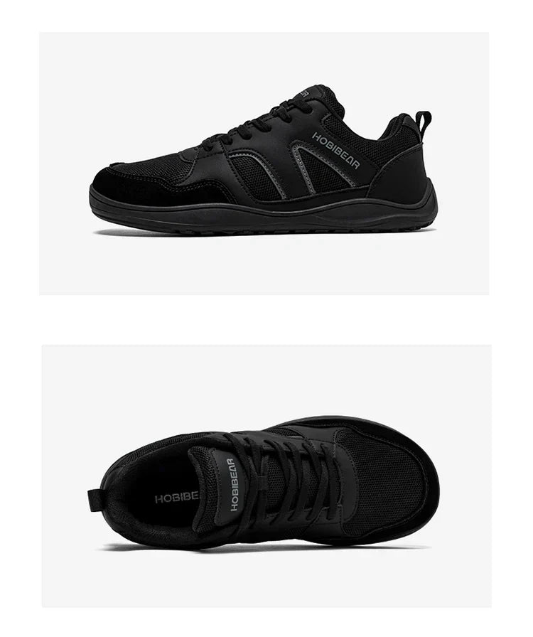 Unisex Width Toe Box Shoes Barefoot Zero-Drop Sole Sneakers Lightweight Flexible Minimalist Walking Shoes