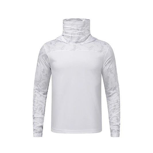 Summer Ultra-thin Tshirts Sun Protection Lightweight Mesh Patchwork Camouflage Ice Silk Sports Elasticity Surface Fishing Tees