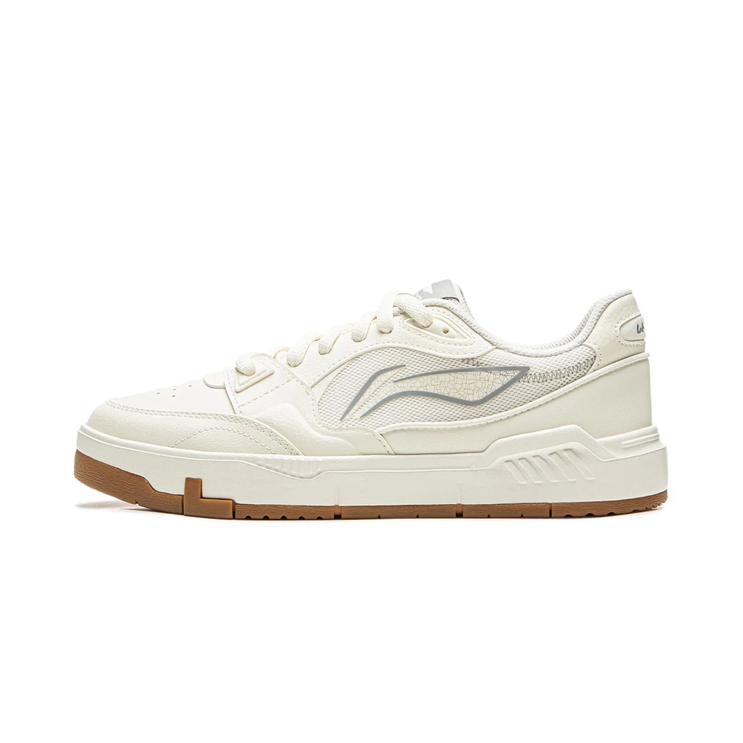 Women's COMMON 80S Skate Shoes DUAL CUSHION Comfortable Classic Casual Shoes LiNing Stylish Sneakers AGCW136