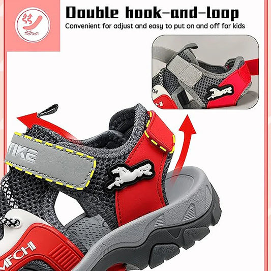Kids Boys Girls Sports Sandal Summer Outdoor Athletic Water Shoes Child Pool Beach Sneakers Slip Resistant