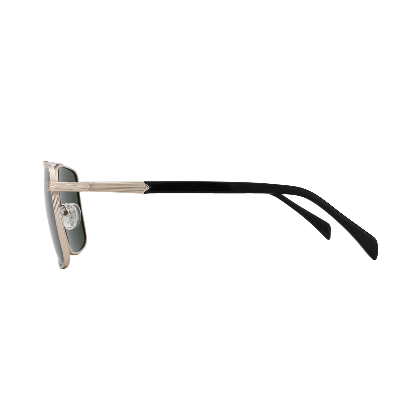 Men's Polarizing Sunglasses Double Bridge Pilot Shade High Quality Metal Sun Glasses For Fishing Driving RTM-2108