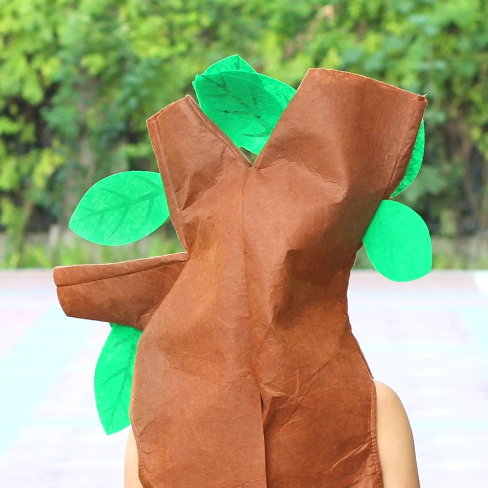 Christmas Tree Halloween Costumes Kids Adults Cosplay Jumpsuit Preschool Performance TV Shows Video Program Dress Up Clothes