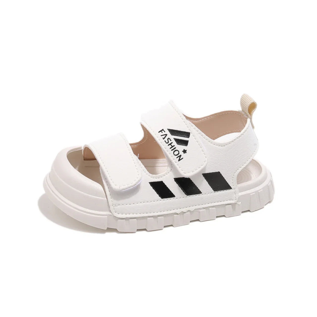 Kids Sandals Children Summer Beach Shoes for Boys Girls Toddlers Little Boy Sandals Fashion 2025 New Toes-covered Anti-kick Soft