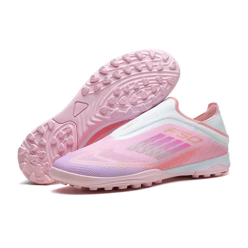 New Men's Soccer Shoes Sport Ultralight Football Boots Turf Comfortable Fg Grass Cleats Futsal Non Slip Outdoor Adult Non-Slip
