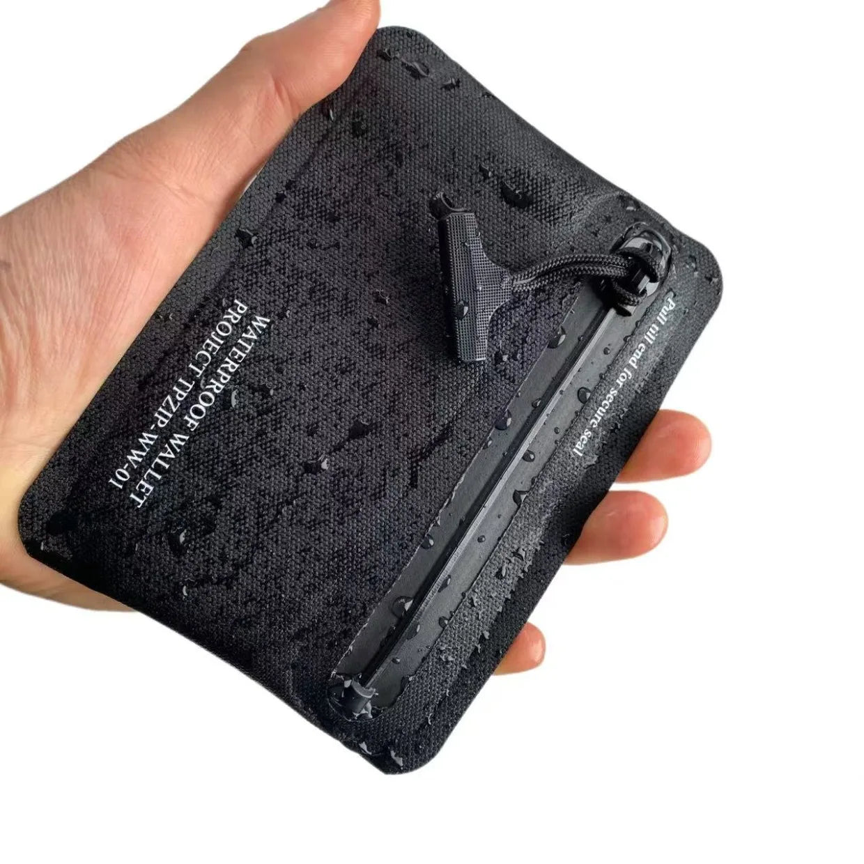 2025 High Quality Tactical Waterproof Coin Purse Card Holder Unisex Outdoor Function Earphone Key Credit Card Holder Small Bag