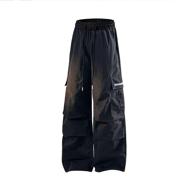 Women Hiking Pants Outdoor Waterproof Zippered Pocket Mountaineering Paratrooper Pants Autumn Breathable Camping Cycling Pants