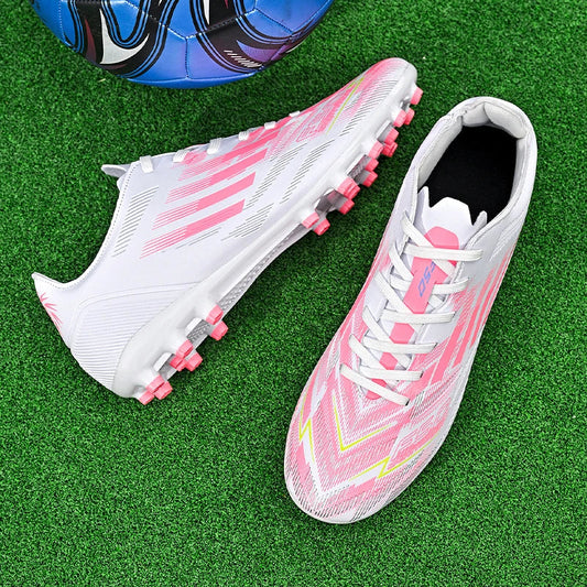 High Quality Mens Soccer Shoes F50 Turf Soccer Cleats for Boys Sneakers TF/FG Training Football Boots Chuteira Campo 35-45