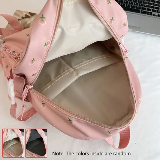 Mini Backpack Ins Niche Japanese and Korean Style Elementary School Student Bag Printed Small Backpack New Casual Backpack