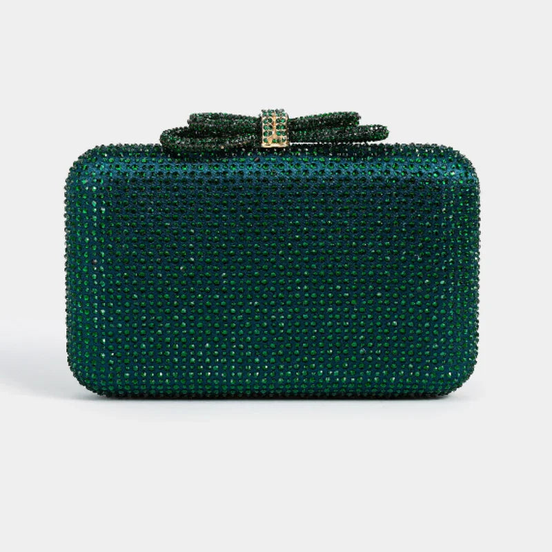 Diamond Evening Bag Clutch Silk Fabric New Crossbody Shoulder Fashion Luxury Brand Vip Women's Purses Bags Casual Party Handbag
