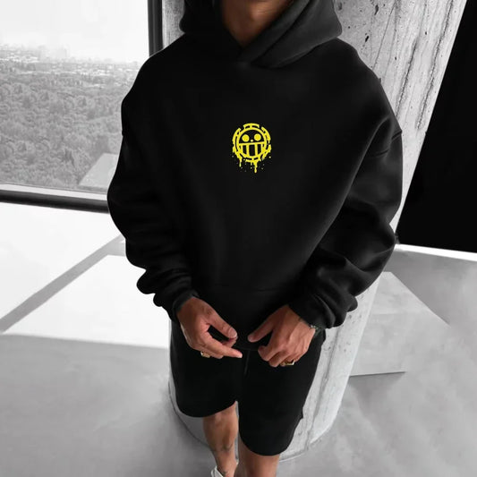 ONE PIECE Men's Hoodie Sweater Trafalgar Law Anime Spring And Autumn New Boys Children's Long Sleeve Parent-Child WearWinter
