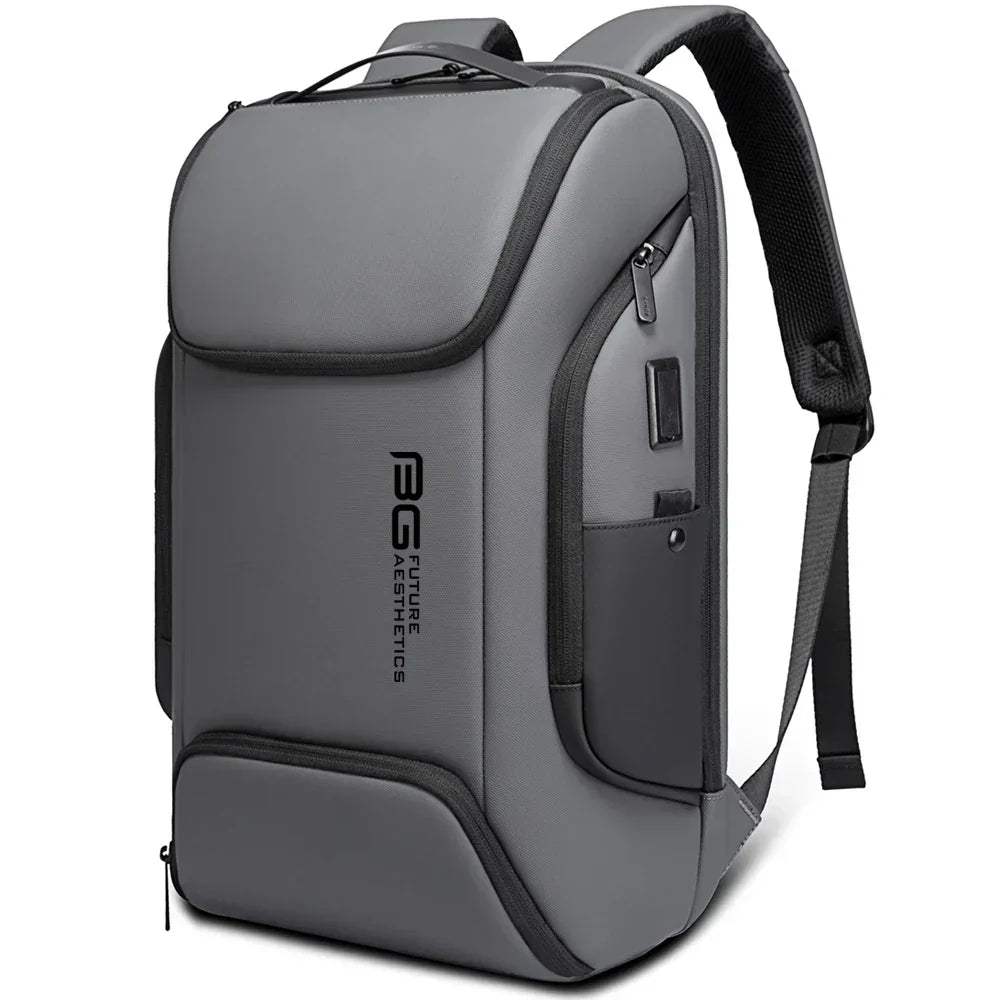 Business USB Charging Smart Backpacks Fits 15.6 Inch Laptop Commute Backpack WaterProof Carry On Bag for Men Travel Bags
