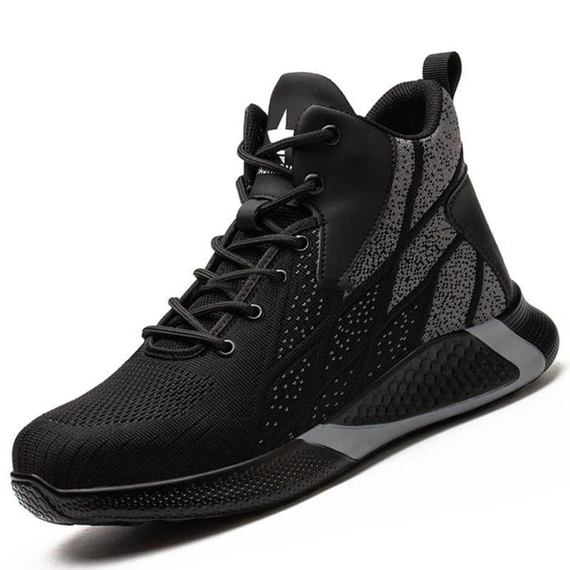 Anti-Smash Anti-Puncture Safety Shoes Men For Work Sneakers Women Men Steel Toe Work Shoes Security Protective Shoes Lightweight