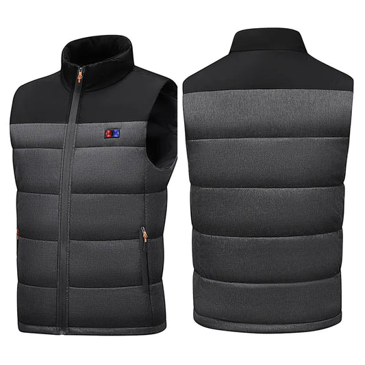 2025 New Heated Vest for Men Women, 11-Zones Electric Heating Jacket with Battery Pack, USB Charging Thermal Waistcoat
