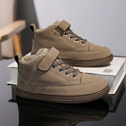 2025 Fashion Kids Sneakers Boys Girls Casual Board Shoes High Top Running Sports Shoes Children‘s Boots Non-slip Basketball New