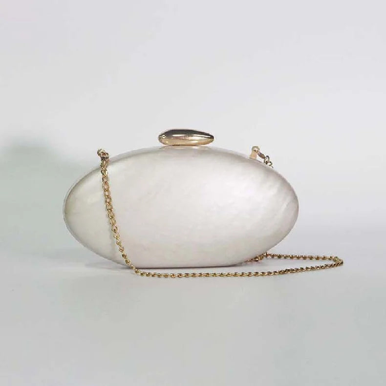 Clutch Shell Crossbody Bag Fashion New Shoulder Special Shape Wedding Evening Acrylic Brand Women Trend Luxury Designer Bags