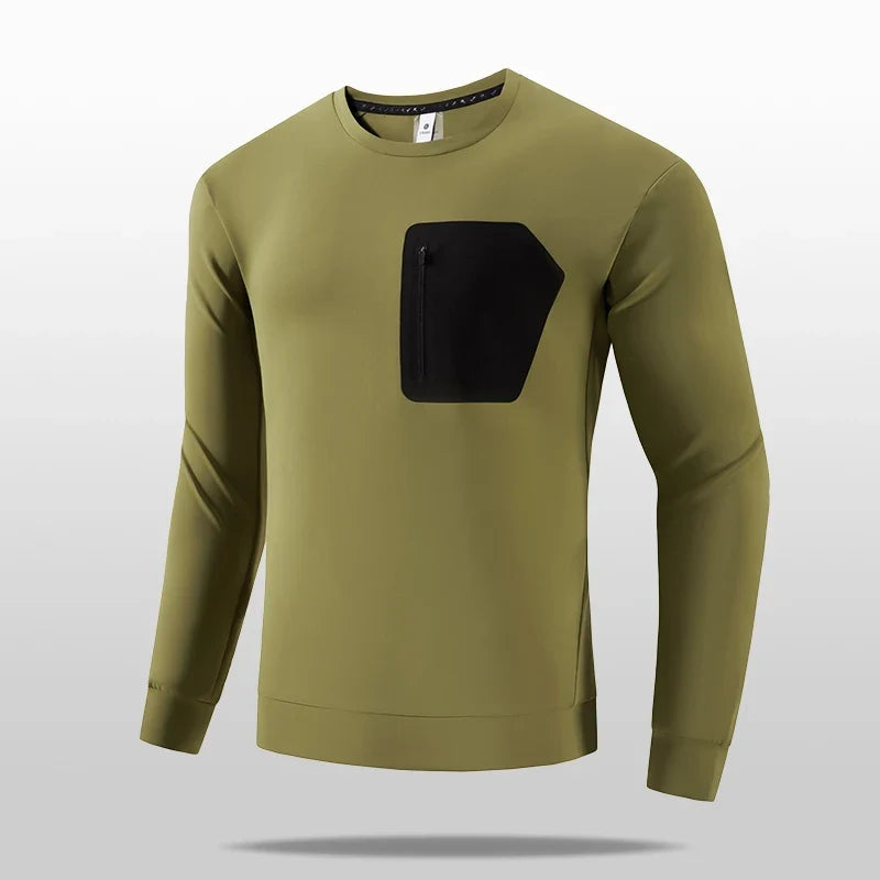 2026 spring high quality outdoor sports running cycling mountaineering long sleeve T-shirt sports lining base shirt Tops
