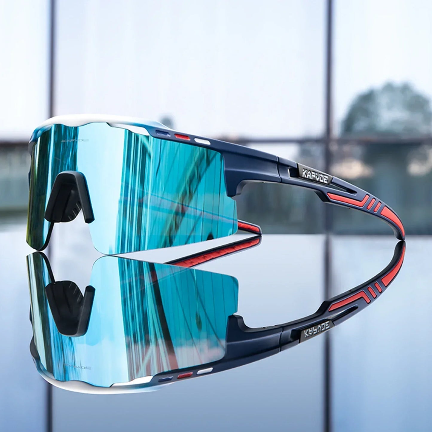 Photochromic Cycling Glasses MTB Riding Skating Sunglasses UV400 Polarized Fishing Goggles Man Woman Bike Bicycle Eyewear