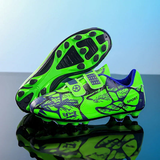 New Men Kids Non-Slip Ultralight Football Boots Professional Cleats Grass Boys Soccer Shoes Match Training Shoes Drop Shipping