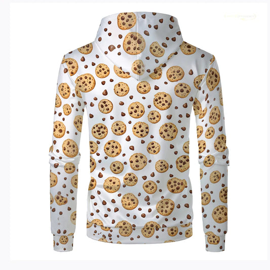 Customized 3D Printed Hoodie Zipper Hoodie Autumn/Winter Men's Hoodie Link