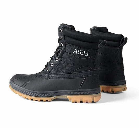 Plus Size 47 Outdoor Men Boots Winter Snow Boots for Men Training Work Boots Waterproof Slip-Resistant Keep Warm Winter Shoes