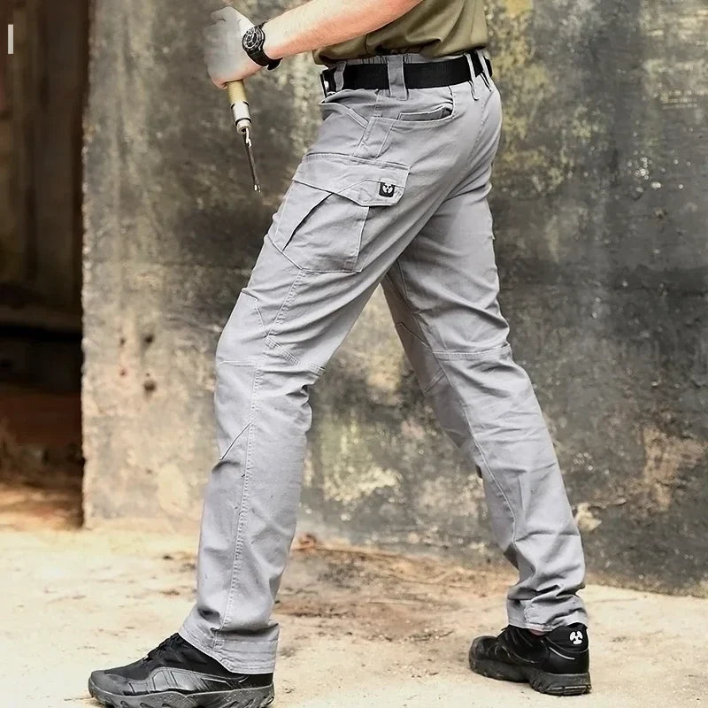 M3 Waterproof Tactical Hunting Pants Men Special Hiking Cargo Pants Multi Pocket Rip-stop Cotton Trousers