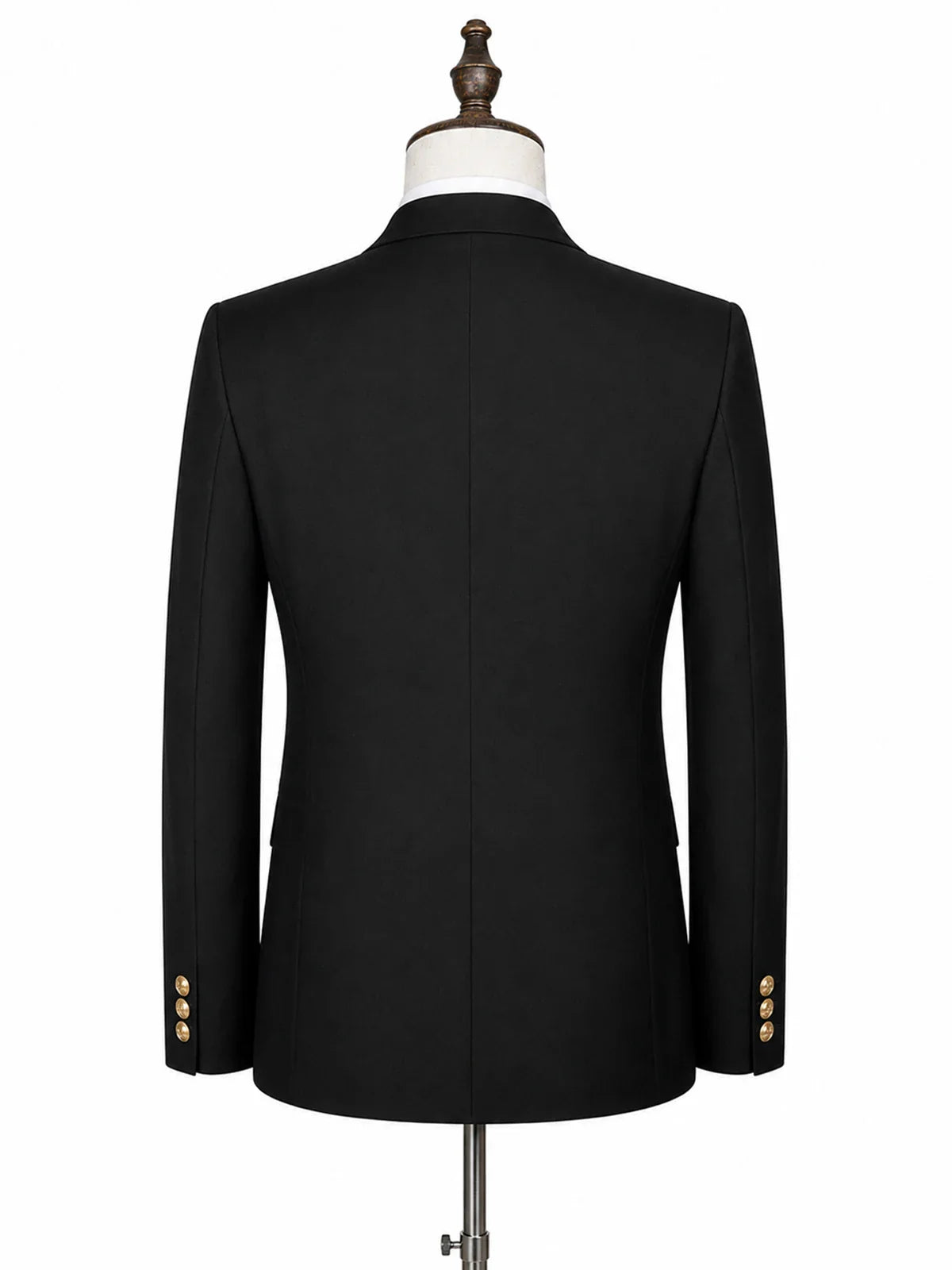 High Quality Men's Suit black Fashionable and Casual Slim Fit Male Groom Wedding Blazers Party Dress Jacket Coat Pants
