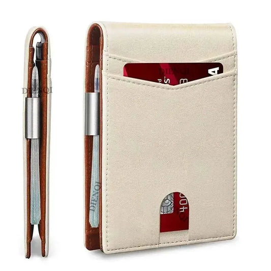 Porte-cartes de crédit Homme Portefeuille Sac à main Homme Porte-monnaie Mince Petit Court Portefeuille Homme Noir Vallet Billfold