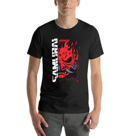 samurai rock band T-Shirt oversizeds rapper graphic tees graphic tee shirt man clothes mens graphic t-shirts hip hop