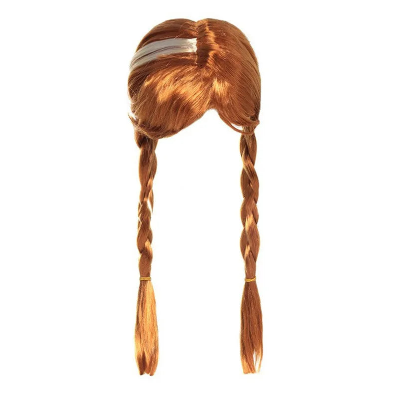 Frozen Anna Princess Girl Dress Halloween Cosplay 2026 Party Costume Snow Queen Princess Clothes Children Outfit 2-10 Y