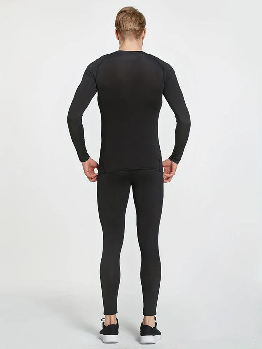 Compression Shirts Men's Rashguard Quick Dry Gym Fitness Shirts Spring Beach Surfing Athletic Sport Running Workout Tops Tees