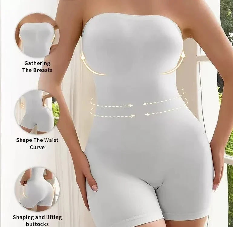 Shapewear Corsets for Women Bodysuit Seamless High-waisted Tummy Control and Hip Lifting Underwear Shapers Slimming Pants