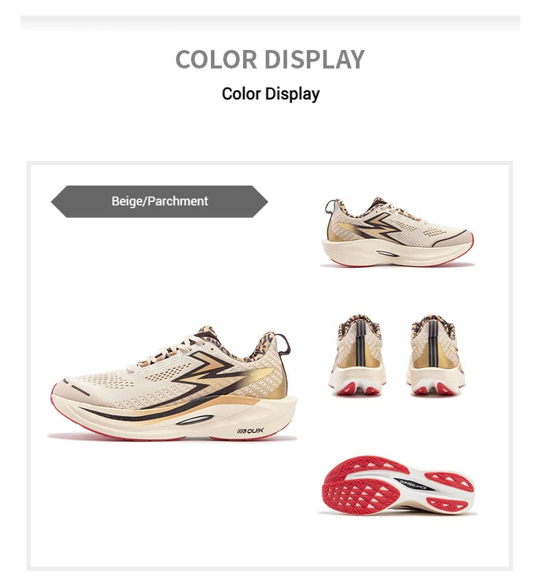 Flame 2.5 ET Men's Running Shoes Shock-Absorbing Physical Test Training Stability Racing Sneaker Male 672442224