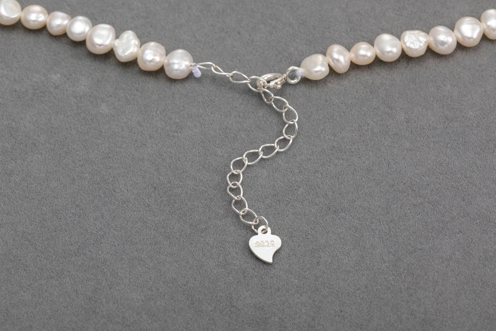 4-5mm Baroque Freshwater Pearl Necklaces 38cm 45cm 50cm 925sterling Silver Necklaces Jewelry Gift 2026 New Arrivals