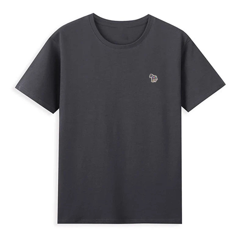 Korea Style brand Cotton O-Neck Minimalist Front Back letter Printed Pattern Tees Summer Harajuku Men Women Short Sleeve T-shirt