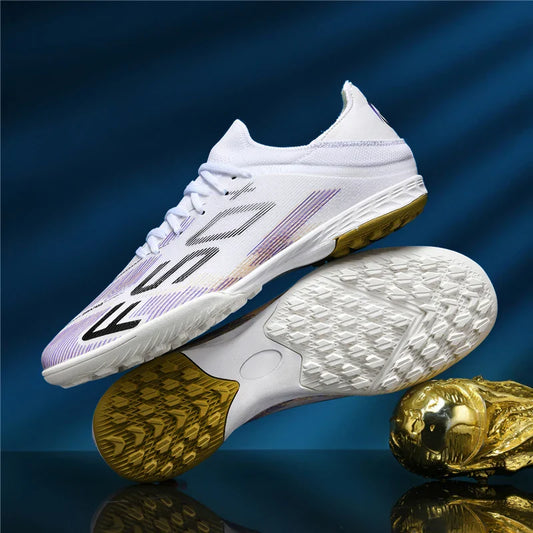 Men Soccer Shoes Professional Football Boots Cleats Ultralight Breathable Non-Slip Grass Training Athletic Match Sports Sneakers
