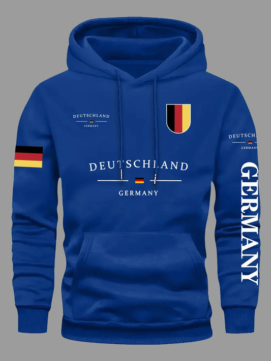 GERMANY DEUTSCHLAND Flag Men Women Hoodie Outdoor Street Sports Jersey Racing Team Training Fans Spring Autumn Winter Sweatshirt
