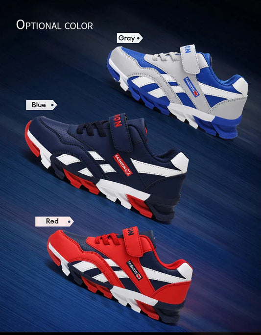 Kids Basketball Shoes for Boys Non-Slip Outdoor Sports Running Sneakers Breathable Children Casual Training Fashion Shoes