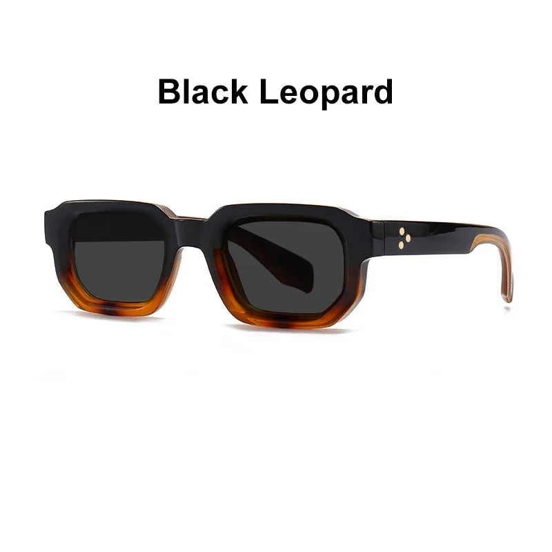 New Myopia Sunglasses Narrow Frame Women Luxury Brand Design Trendy Sunglass for Men Charm Retro Square Glasses UV400