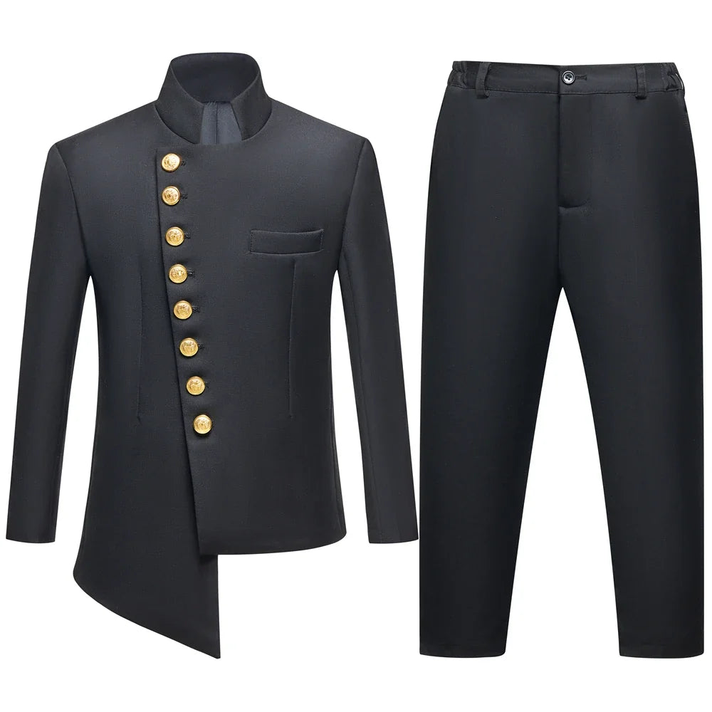 Kids Formal Suit Set from Toddler to Teen - Ship Today Graduation Recital Communion Tuxedo - Jacket Pants Outfit