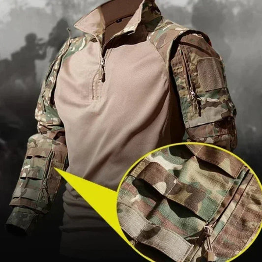 Tactical Uniform Milit Camo Suit Hunting Clothes Combat Shirts Camping Pants Men Workwear Suits Airsoft Paintball Sets