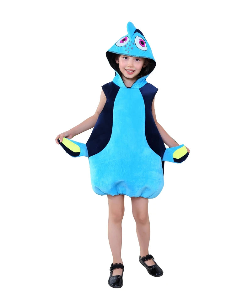 Finding Nemo Clownfish cospaly costume Pixar Animated Film Nemo clothing Halloween Christmas party