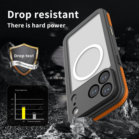 Suitable for iPhone 17 17 Pro Max waterproof phone case, essential for swimming sports, IP68 fully enclosed protective case