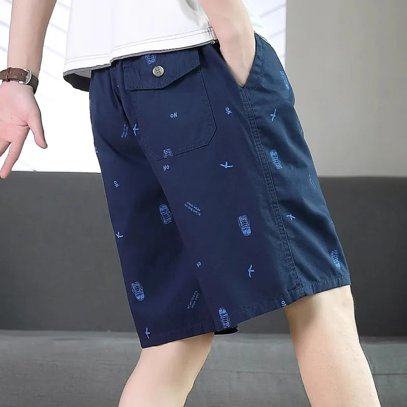 Mens Cotton Shorts Sport Casual Shorts Men's Light Weight Running Shorts Gym Cool Breathable Shorts