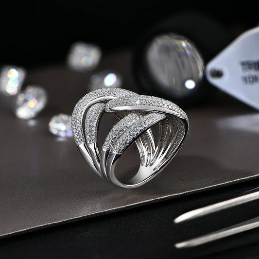 Bague Moissanite Couleur D pour Femme Homme Argent Sterling 925 Test Diamant Réussi Anneaux d'Anniversaire Bijoux Originaux