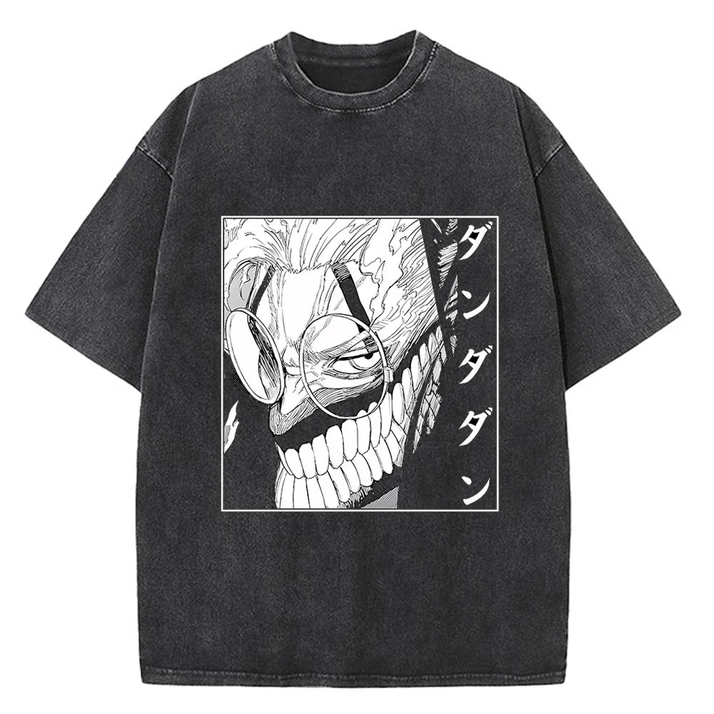 Dandadan Okarun T-shirt Men Japanese Anime T Shirt Cartoon High Quality Cotton EU Size Tshirt Aesthetic Fashion Tee Male