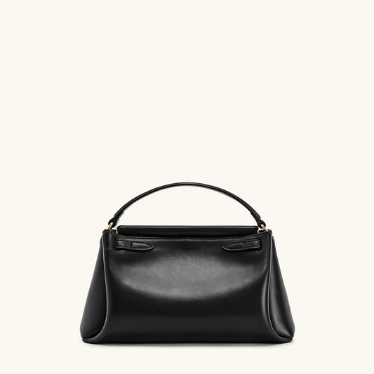 Carmen Lock Handbag 2026 New Women's Crossbody Small Square Purse Vegan Leather Top Handle Shoulder Bag for Daily Commute