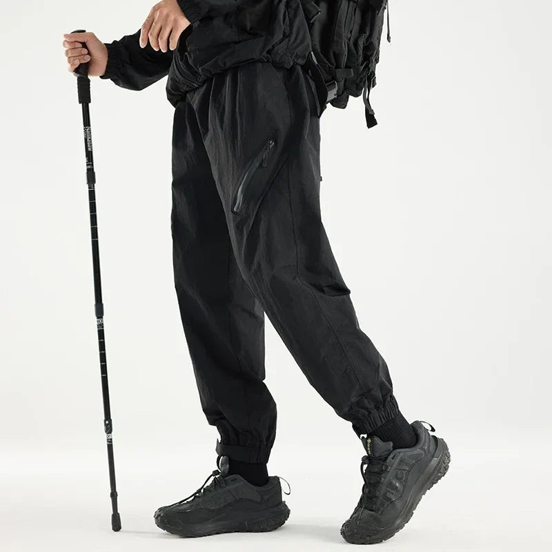Men's Water-repellen Hiking Pants Quick Drying Fashion Cargo Pants Breathable Trousers Fishing Camping Outdoor Sport Pants