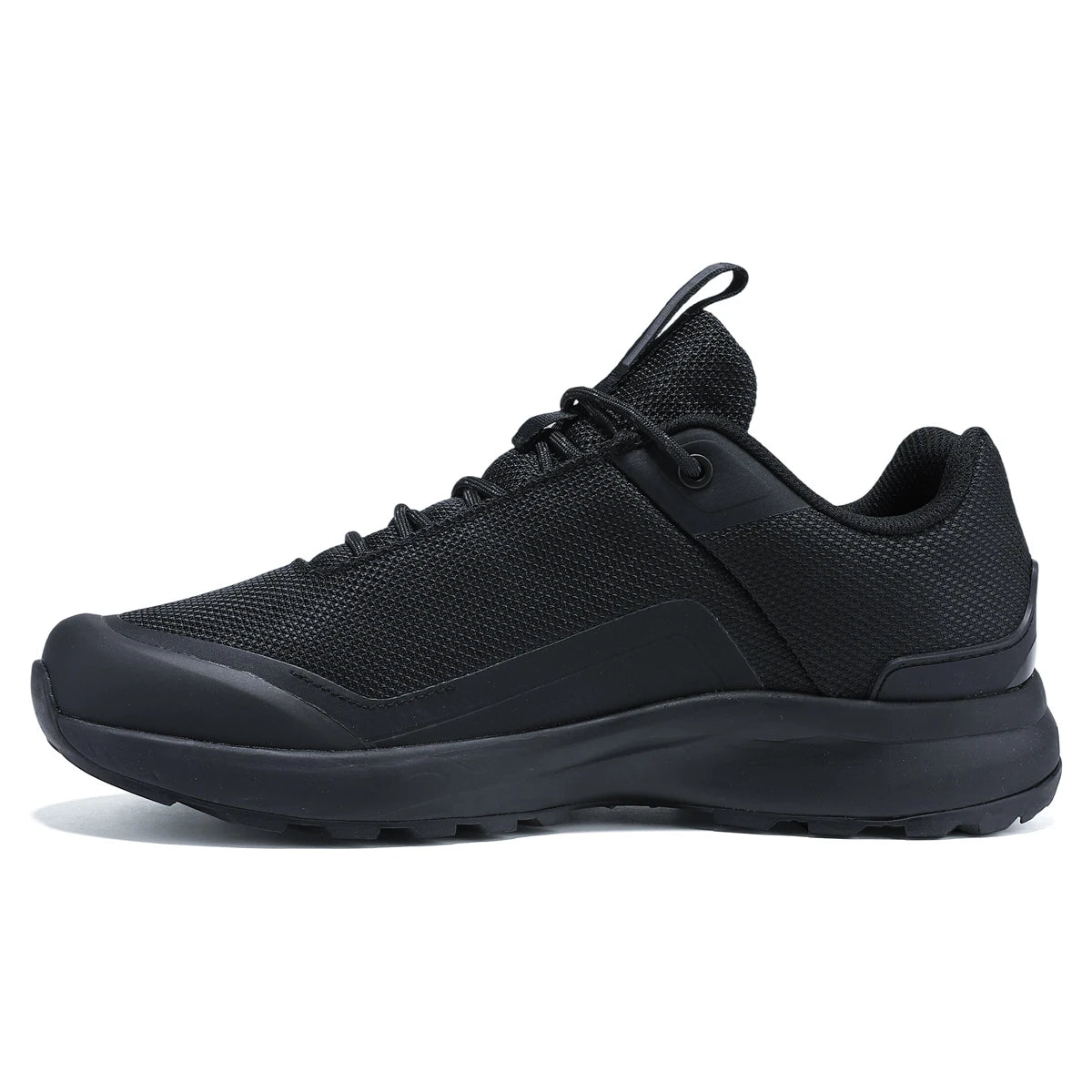 Men Hiking Sneakers Litchi Leather High Quality Male Trekking Climbing Sneakers Non-slip Luxury Designer Outdoor Shoe