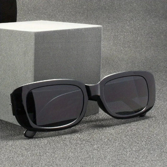 20Pcs Classic Fashion Black Set Sunglasses Woman Luxury Brand Small Rectangular Sun Glasses Suitable for Holiday Gifts