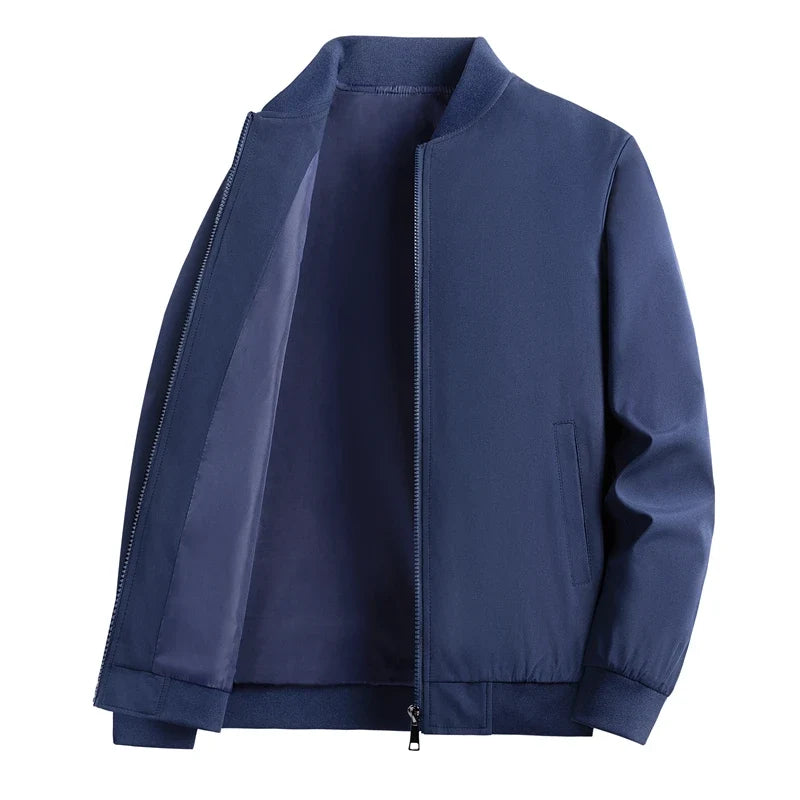 Spring Autumn Casual Solid Fashion Slim Outerwear Jacket Men Overcoat New Arrival Baseball Jackets Men's Jacket